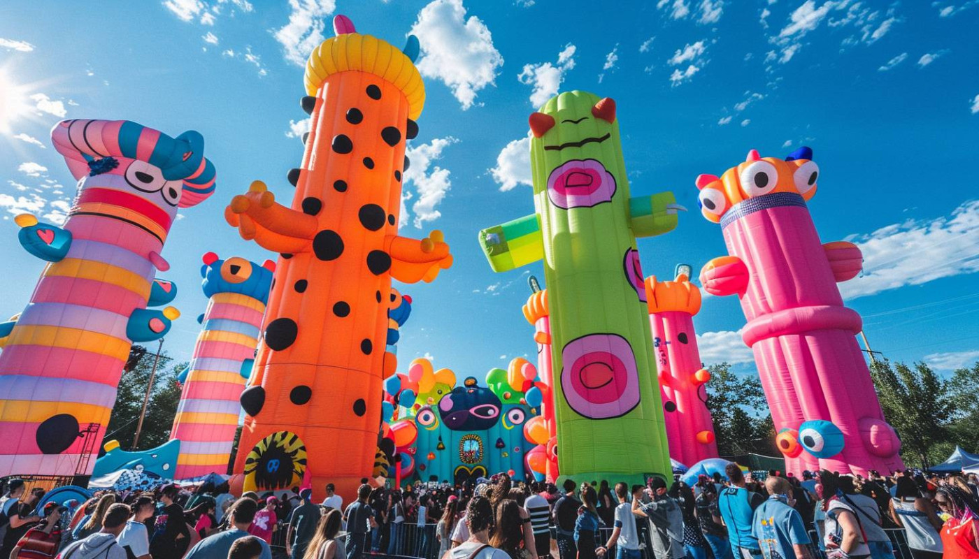 Comment les structures gonflables géantes transforment-elles le marketing visuel ?