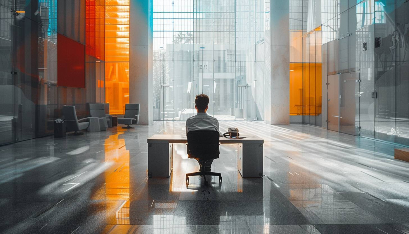 Maximiser la productivité dans un espace de coworking moderne et professionnel
